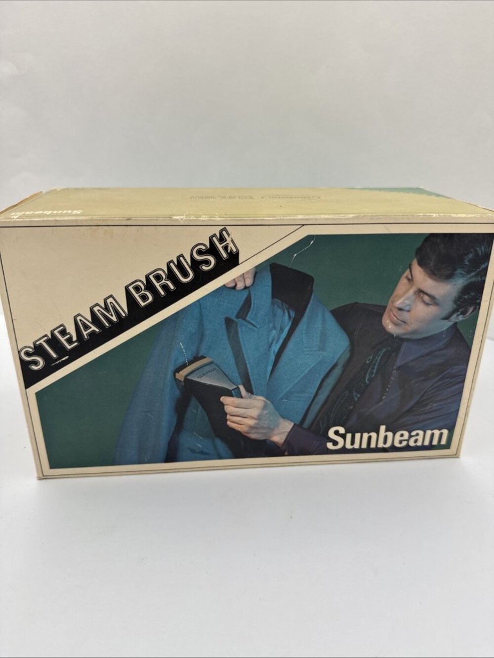 Sunbeam Steam Brush SB-10 Vintage 1970 NOS Original Box
